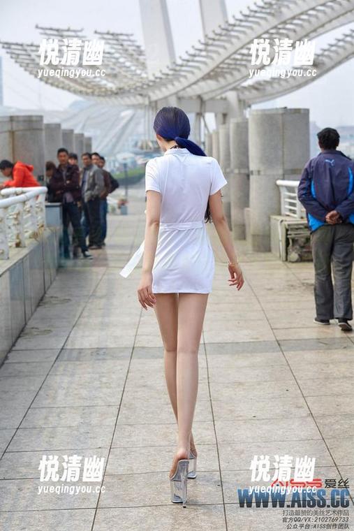 AISS爱丝(钻石版) - 陈雅漫的网袜写真，升级版，没想到原来还有更大胆的更新！-悦清幽