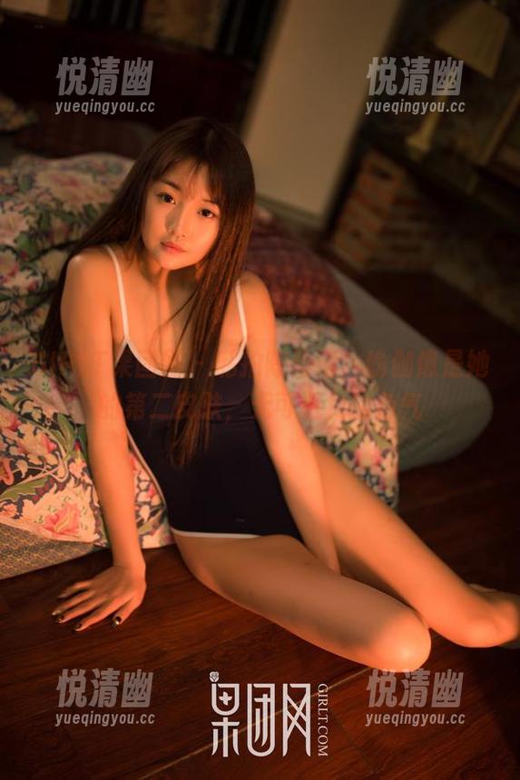 GIRLT果团网 - 私拍陈雅漫，瑜伽像是她的第二皮肤，无可避免的色气-悦清幽