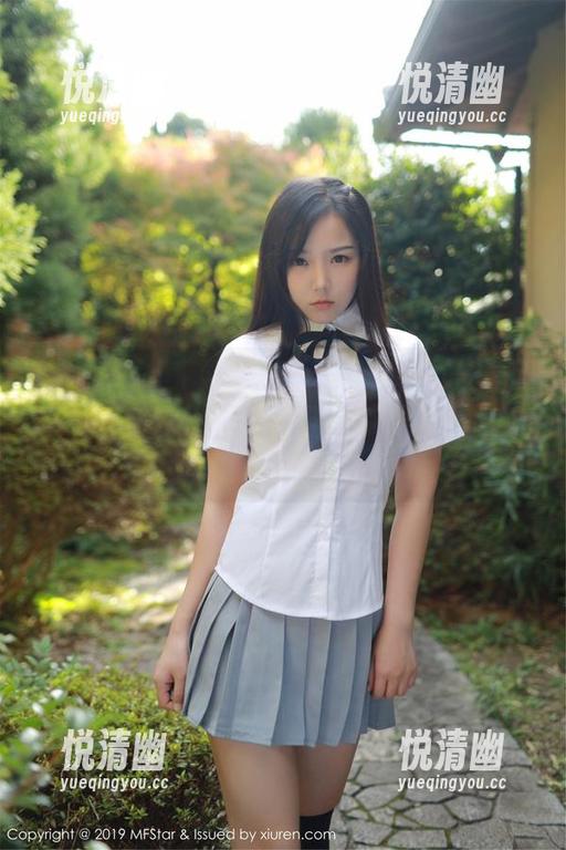 MFStar模范学院 - Baileys香儿的礼服写真，免费不免费先不说，我只想默默为那优雅的身姿点个赞。-悦清幽