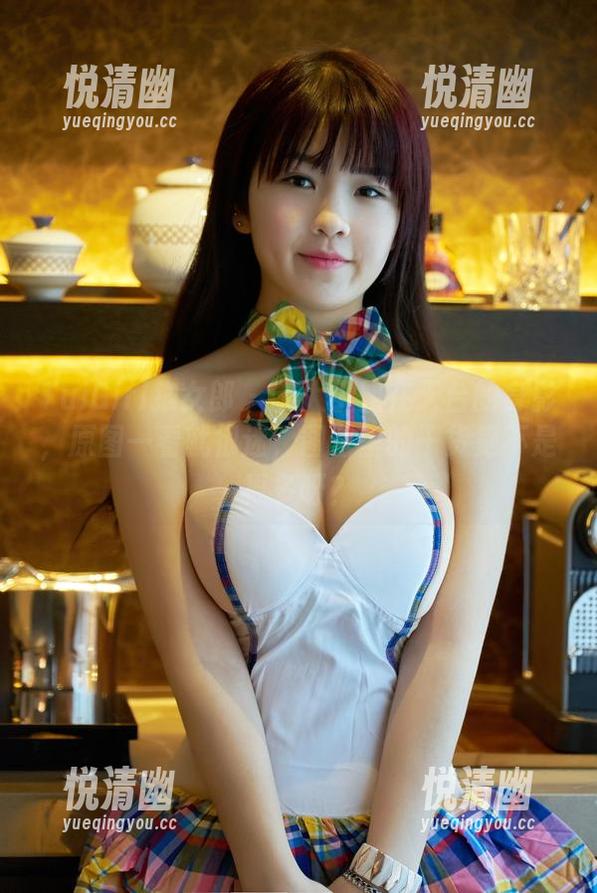 TuiGirl推女郎 - 于大小姐在天台的身影，原图一看就很迷，图包里的干货是不是更多呀？-悦清幽