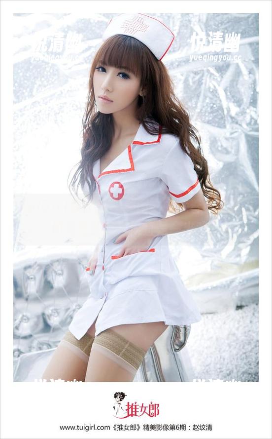 TuiGirl推女郎 - 美图之中藏着小插曲，何奕恋的肉丝简直是一出戏。-悦清幽