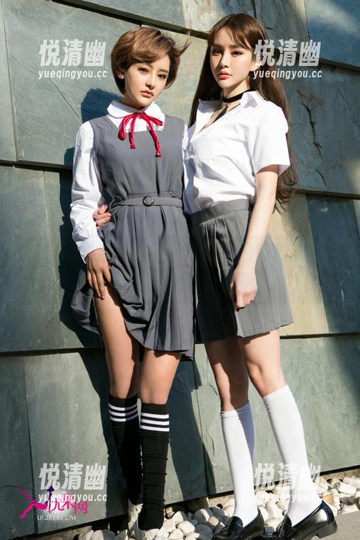 UGirls尤果网 - 轻松一夏，和陈雅漫全套写真里的裤里丝聊聊天-悦清幽