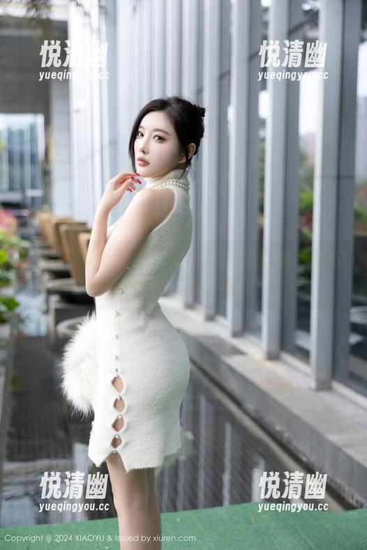 XIAOYU语画界 - 谁能想到呢？沐若昕的灰丝福利，瞧这原图！-悦清幽