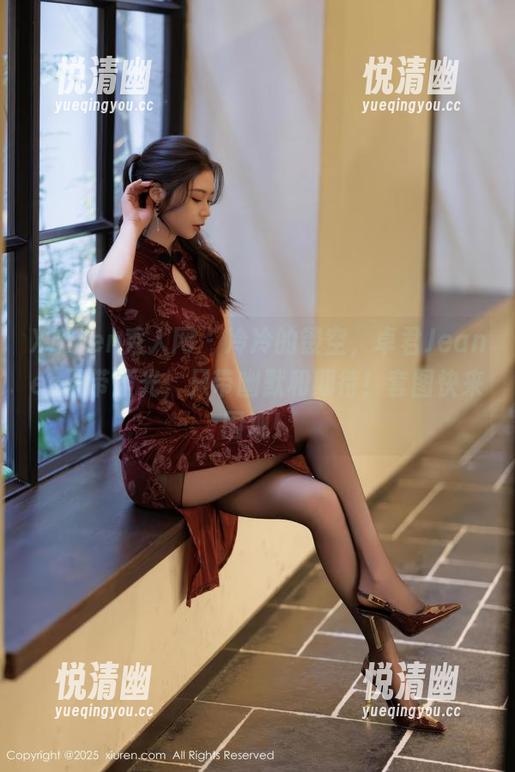 Xiuren秀人网 - 冷冷的镂空，卓君Jeanes不带圣光，只带幽默和期待！套图快来围观！-悦清幽