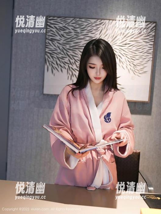 Xiuren秀人网 - 免费下载“黄乐然穿搭秘籍”，照着镂空内衣与白衬衫，我也是女神啦。-悦清幽