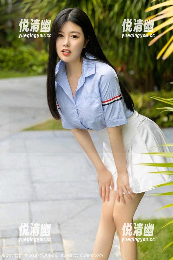YouMi尤蜜荟 - 每一张白色图片都是一种召唤，最新更新，lingyu69，你又让我咋舌了！-悦清幽