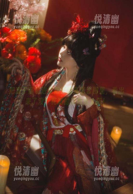 把凛子酱装进紫阳花的高清套图里，看出来了没？花瓣的颜色也太搭！-悦清幽