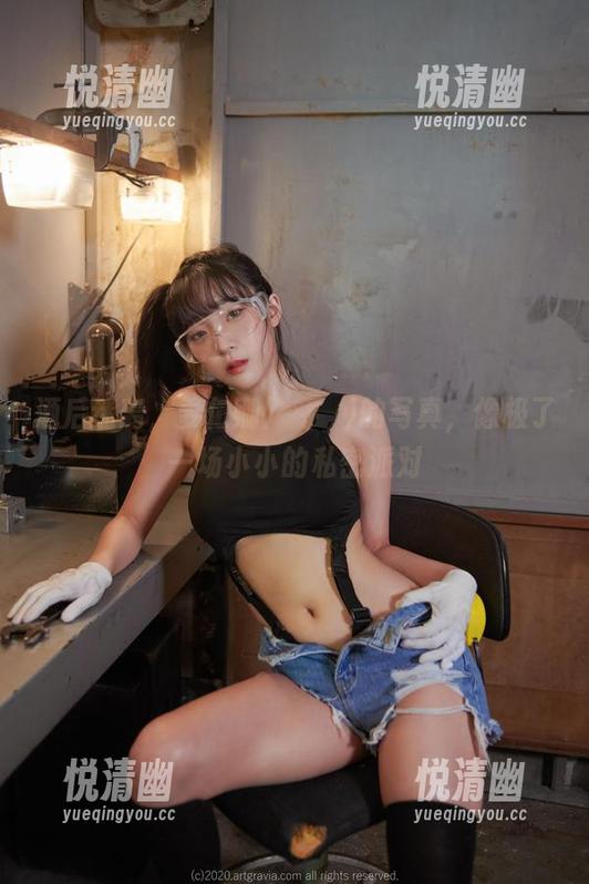 酒后迷离，姜仁卿(강인경)的写真，像极了一场小小的私密派对-悦清幽