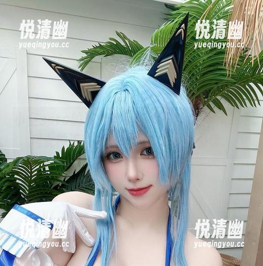 小空sora的写真集又来了，骑上nikke胜利女神海伦的光环，资源不敢相信。-悦清幽