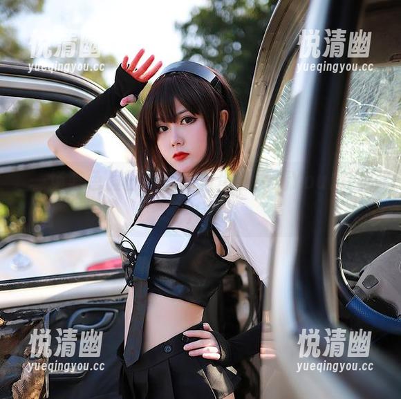 一场蓝色假日，您的蛋蛋在高清YouMi写真中游荡-悦清幽