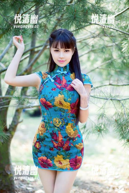 推女郎 - 所以，潘娇娇的私房套装究竟能有多妙？图包里是不断变化的风景。-悦清幽