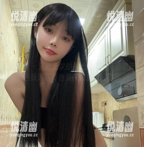 微密圈 - 无欲无求的推土君来啦！酒吧蓝色妖姬写真合集，像是喝醉的梦-悦清幽