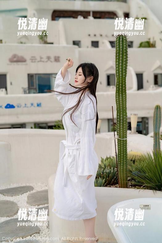 秀人网 - 啊，这福利，柚子178的白色作品给了我无法言说的美好。-悦清幽